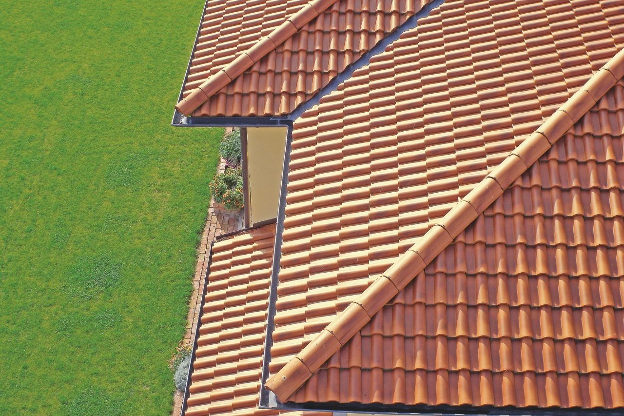 karthago 14 sahara, karthago 14, karthago, roof tiles, birds eye, garden