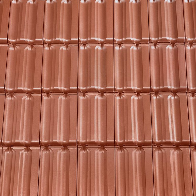 Textur Mondo 11 rot engobiert