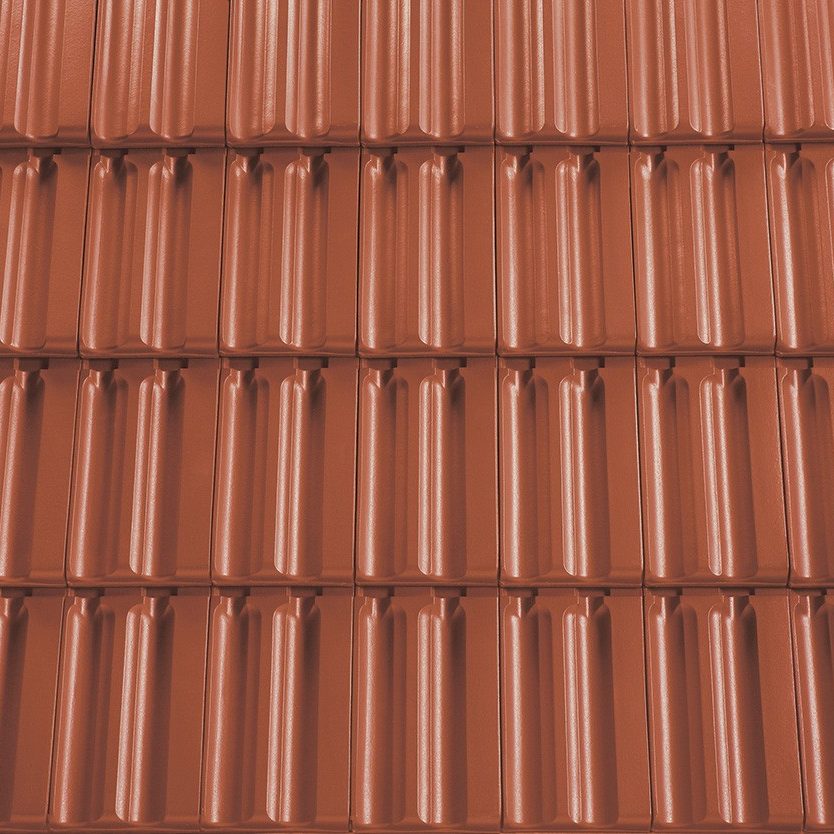 Textur Tradi 12 rot engobiert